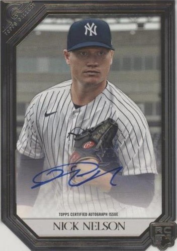 2021 Topps Gallery - Nick Nelson #RA-NNE