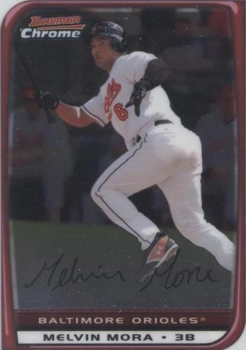 2008 Bowman Chrome - Melvin Mora #56