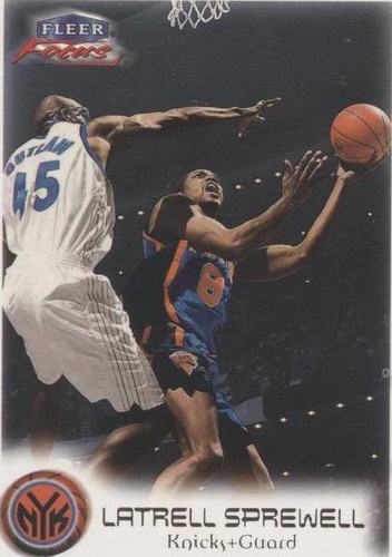 1999-00 Fleer Focus - Latrell Sprewell #81