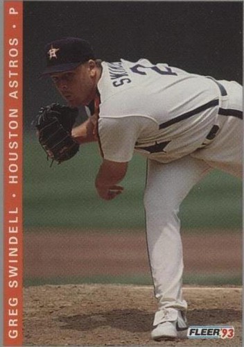 1993 Fleer Final Edition - Greg Swindell #F-80