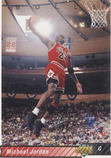 Cubierta superior 1992-93 - Michael Jordan #23