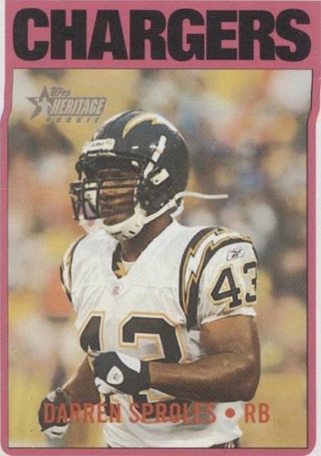 2005 Topps Heritage Darren Sproles #237
