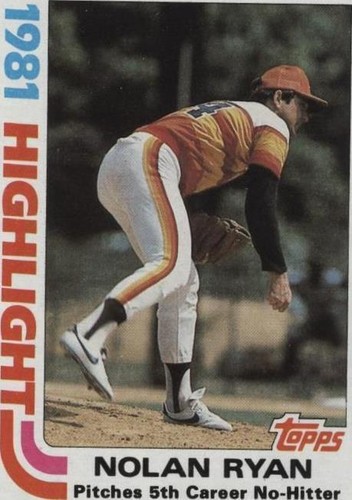 1982 Topps - Nolan Ryan #5