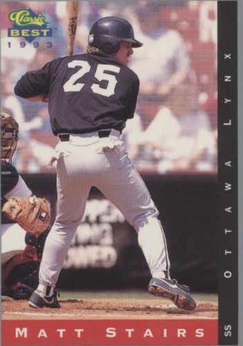 1993 Classic Best Minor League - Matt Stairs #27
