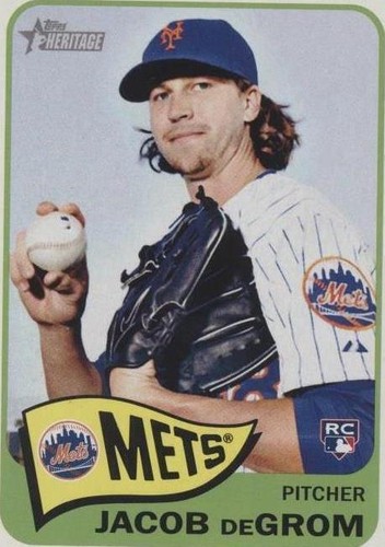 2014 Topps Heritage High Number - Jacob deGrom #H549