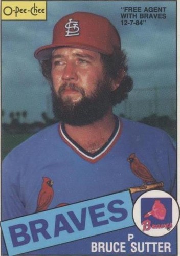 1985 O-Pee-Chee - Bruce Sutter #370