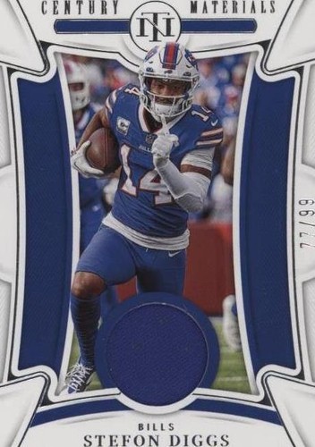 2022 Panini National Treasures Stefon Diggs #CEN-SDI