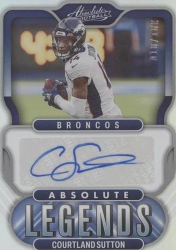 2022 Panini Absolute Courtland Sutton #AL-CS