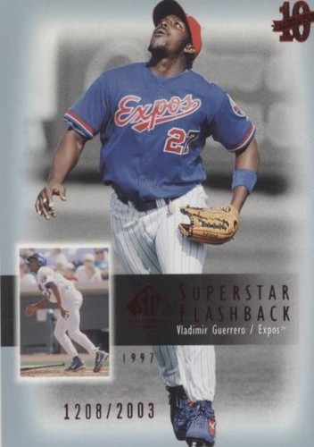 2003 SP Authentic - Vladimir Guerrero #SF33