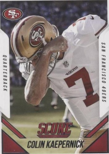 2015 Score Colin Kaepernick #45