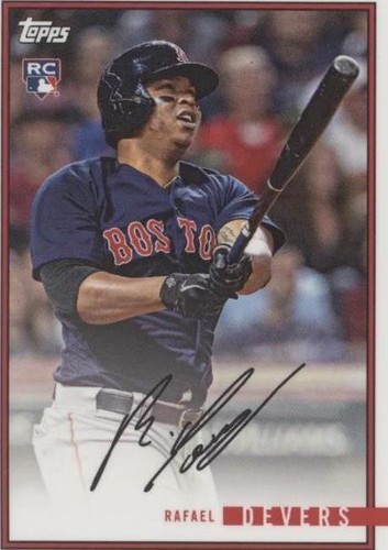 2018 TOPPS #18 RAFAEL DEVERS *ROOKIE BATTING PSA 10 GEM MINT