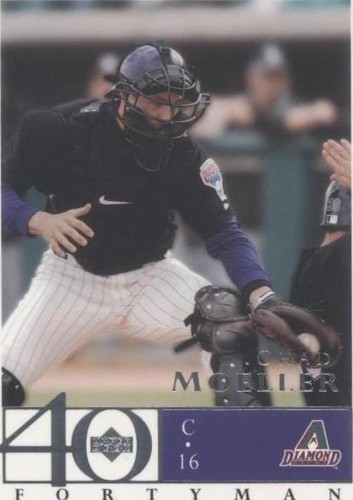 2003 Upper Deck 40 Man - Chad Moeller #508