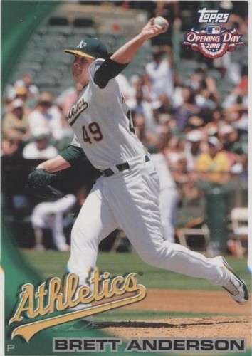 2010 Topps Opening Day - Brett Anderson #55