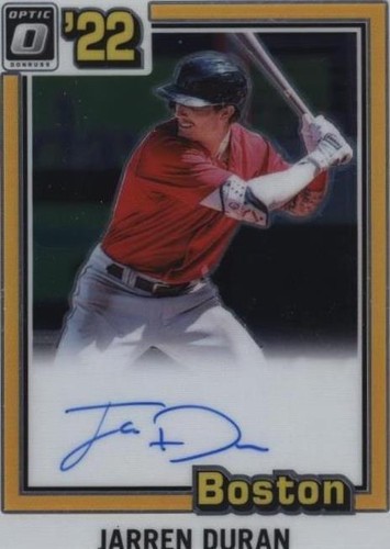 2022 Panini Donruss Optic - Jarren Duran #81S-JD