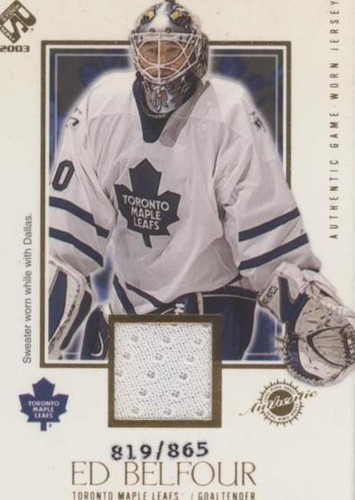 2002-03 Pacific Private Stock Reserve - Ed Belfour #145