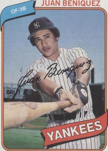 1980 Topps - Juan Beniquez #114
