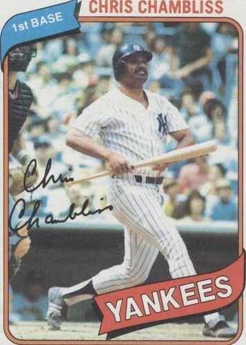 1980 Topps - Chris Chambliss #625