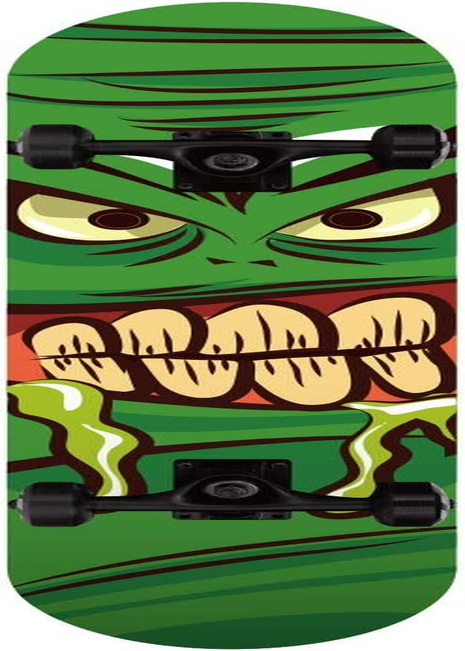 Pro Skateboard Complete 31 Inch 7 Layer Canadian Maple Double Kick Concave Deck