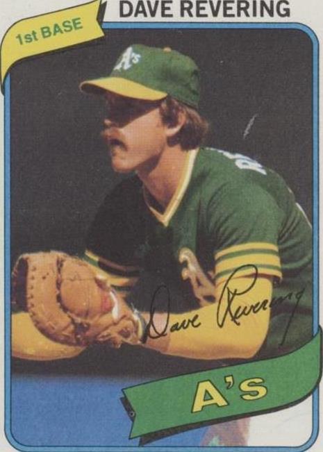1980 Topps - Dave Revering #438