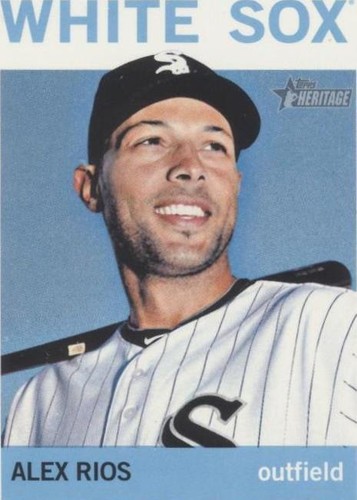 2013 Topps Heritage - Alex Rios #195