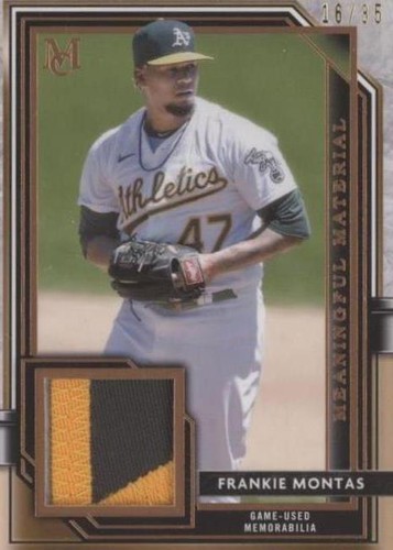 2021 Topps Museum Collection - Frankie Montas #MMR-FM