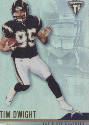 2001 Pacific Private Stock Titanium Tim Dwight #117