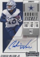 2018 Panini Contenders Cedrick Wilson Jr. #290