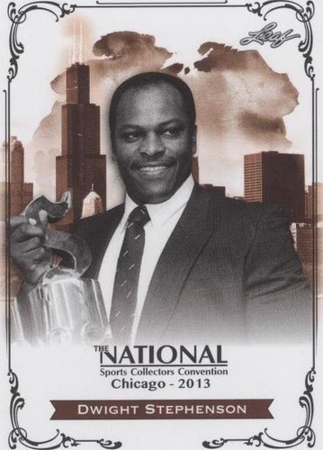 2013 Leaf National Convention Dwight Stephenson #N-DS1