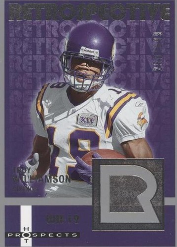 2006 Fleer Hot Prospects Troy Williamson #RE-TW