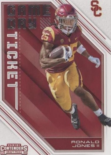 2018 Panini Contenders Draft Picks Ronald Jones II #13