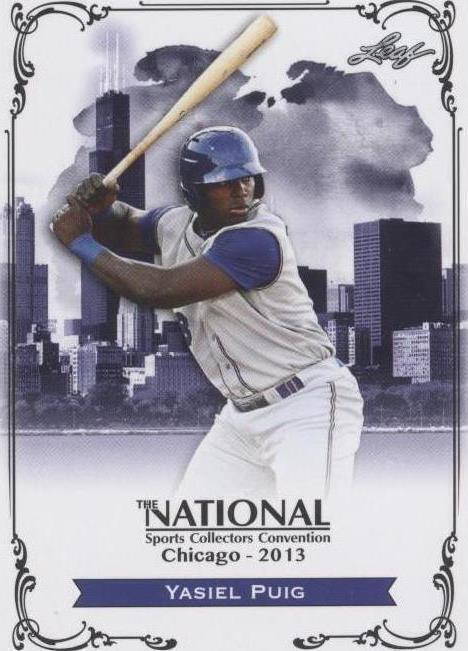 2013 Leaf National Convention - Yasiel Puig #N-YP2