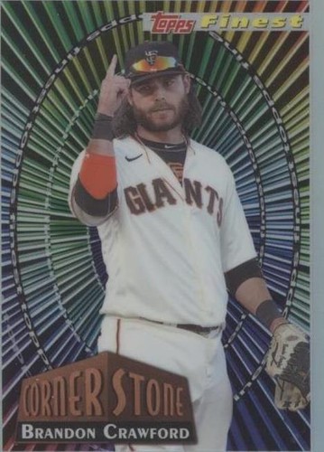 2022 Topps Finest - Brandon Crawford #94FC-BC