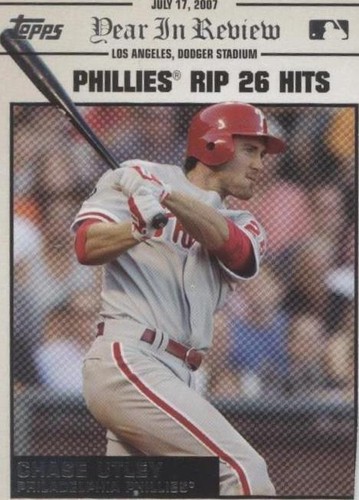 2008 Topps - Chase Utley #YR107