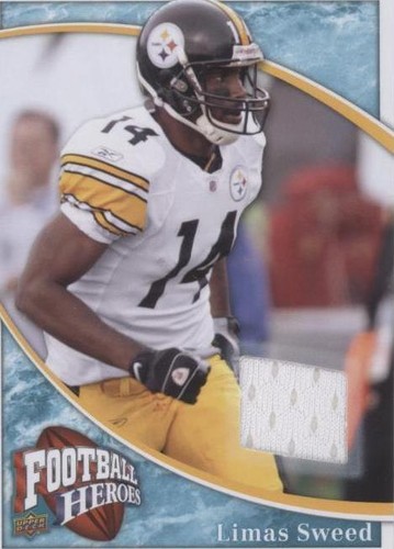 2009 Upper Deck Football Heroes Limas Sweed #RJ-LS