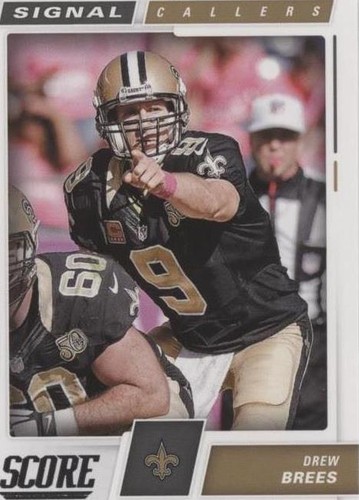 2017 Score Drew Brees #26