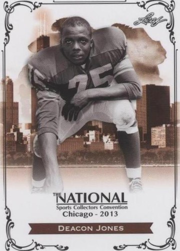 2013 Leaf National Convention Deacon Jones #N-DJ1