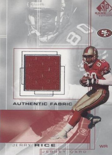 2001 SP Game Used Edition Jerry Rice #JR