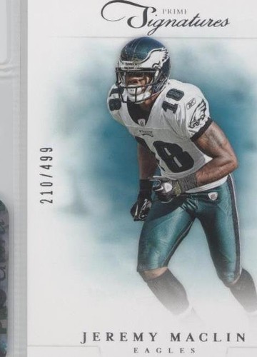2012 Panini Prime Signatures Jeremy Maclin #60