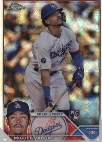 2023 Topps Chrome Logofractor Edition - Miguel Vargas #161