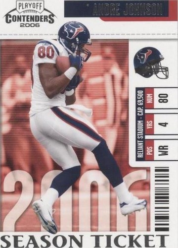 2006 Playoff Contenders Andre Johnson #37