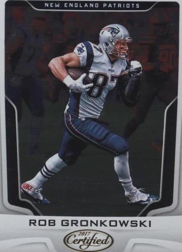 2017 Panini Certified Rob Gronkowski #27