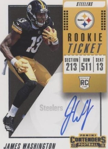 2018 Panini Contenders James Washington #122