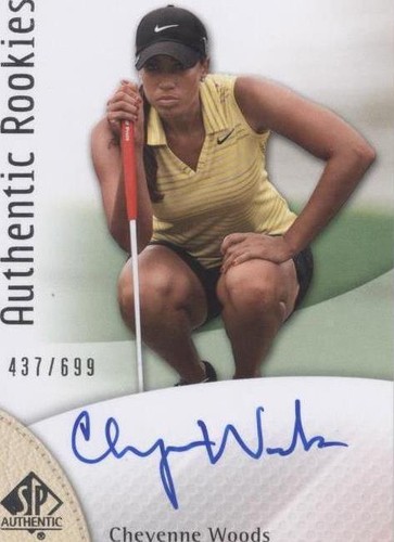 2014 SP Authentic - Cheyenne Woods #88
