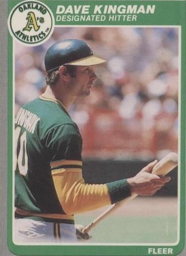 1985 Fleer - Dave Kingman #427