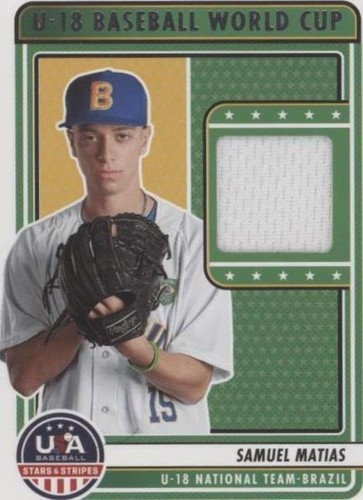 2023 Panini USA Baseball Stars & Stripes - Samuel Matias #U18-SMDS