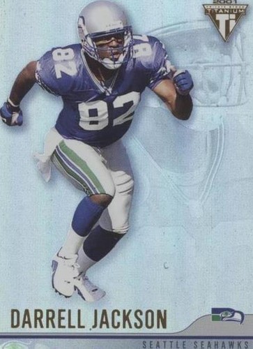 2001 Pacific Private Stock Titanium Darrell Jackson #127