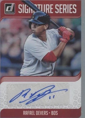 2018 Panini Donruss - Rafael Devers #SS-RD