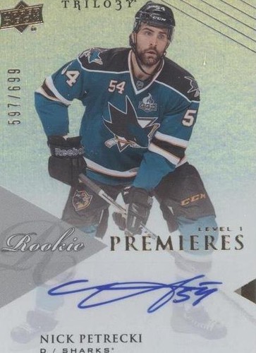 2013-14 Upper Deck Trilogy - Nicholas Petrecki #188
