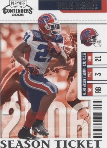 2006 Playoff Contenders Willis McGahee #11