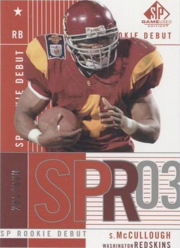 2003 SP Game Used Edition Sultan Mccullough #115
